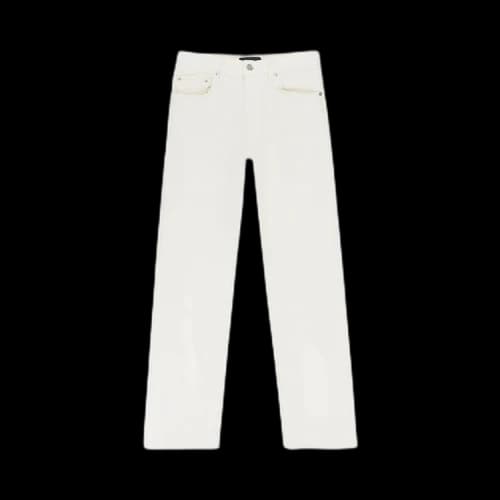 PURPLE BRAND Corduroy Semi Coated Skinny Jeans 'White'