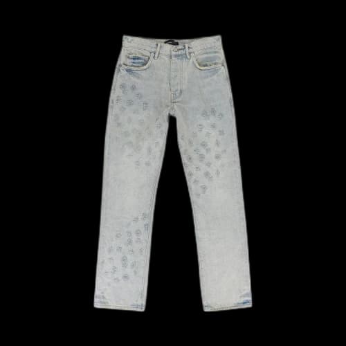 PURPLE BRAND Embossed Denim Skinny Jeans 'Indigo'