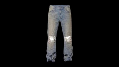 Purple Brand High Summer Blowout Jeans Mid Indigo