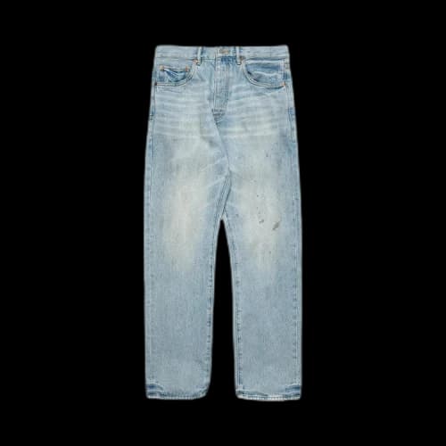 PURPLE BRAND Mechanic Dirty Jeans 'Light Indigo'
