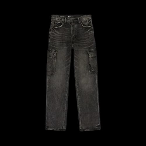 PURPLE BRAND Vintage Cargo Skinny Jeans 'Black'