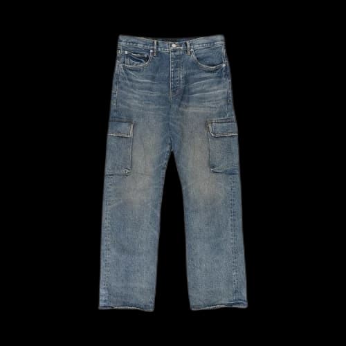 PURPLE BRAND Vintage Mid Cargo Skinny Jeans 'Indigo'