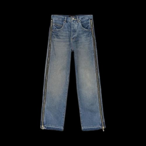 PURPLE BRAND Full Side Zip Skinny Jeans 'Indigo'