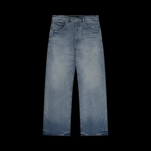 PURPLE BRAND Icon Wide Jeans 'Blue'