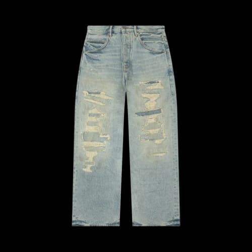 PURPLE BRAND Destroy Repair 'Light Indigo'