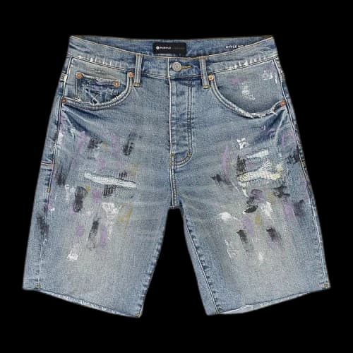 PURPLE BRAND Aged Vintage Destroy Skinny Jeans 'Indigo'