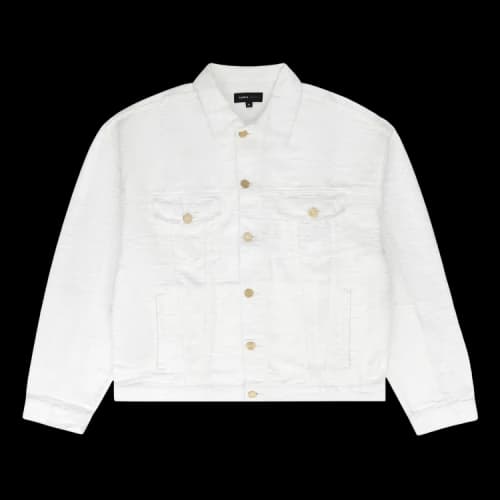 PURPLE BRAND Jacquard Jacket 'White'