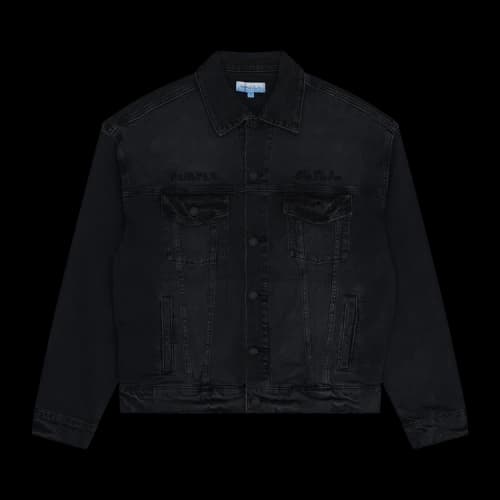 PURPLE BRAND x Blue Sky Denim Jacket 'Black'