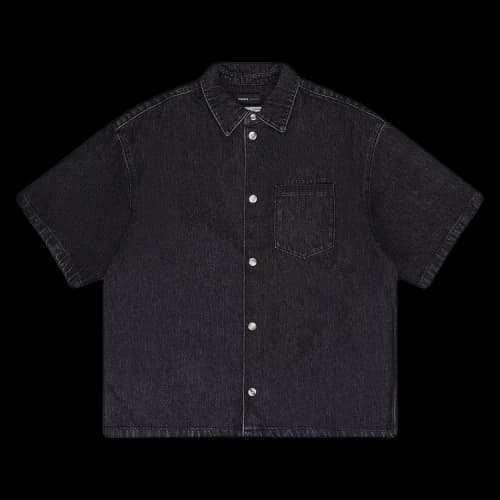 PURPLE BRAND Short-Sleeve Shirt 'Black'