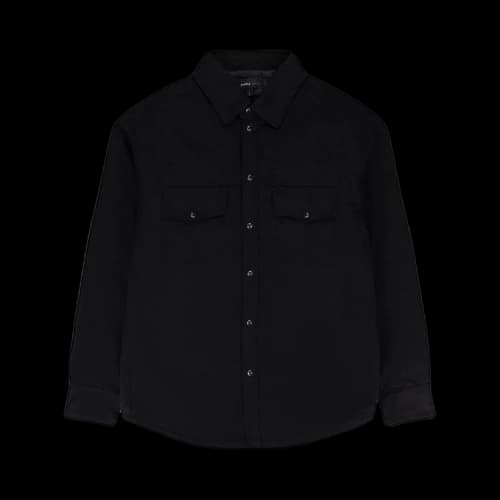 PURPLE BRAND Padded Western Jacket 'Black'