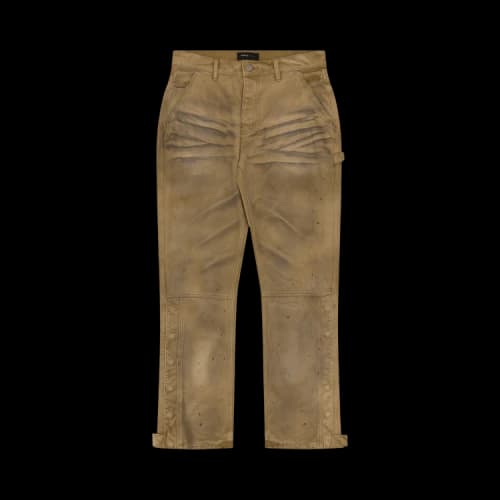 PURPLE BRAND Bentonite Snap Carpenter Pants 'Beige'