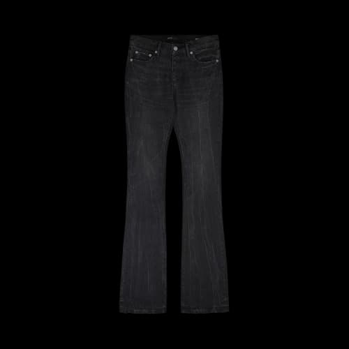 PURPLE BRAND Super Stack Flare Coated 'Black'