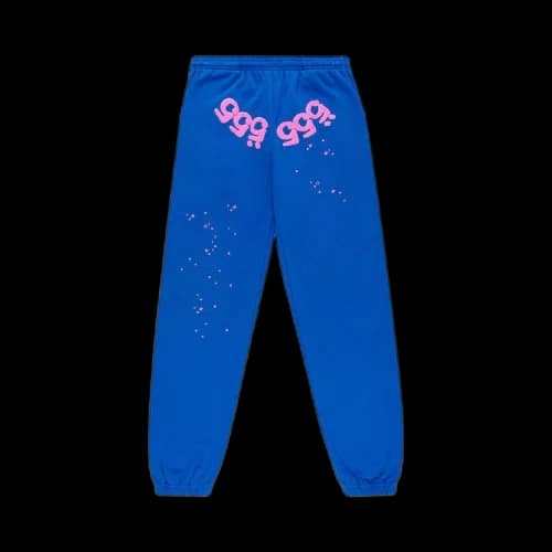 Sp5der Angel Number Sweatpant 'Blue'