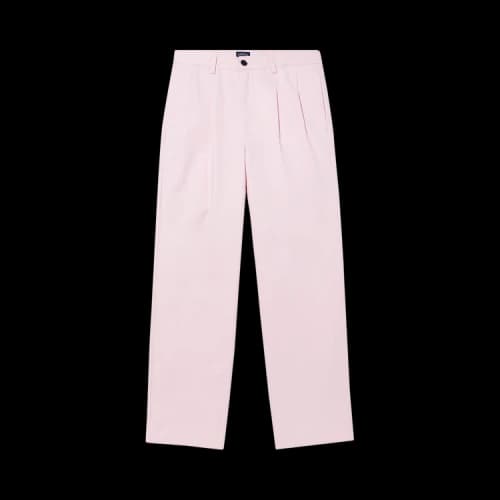 Noah Twill Double-Pleat Pants 'Pink'