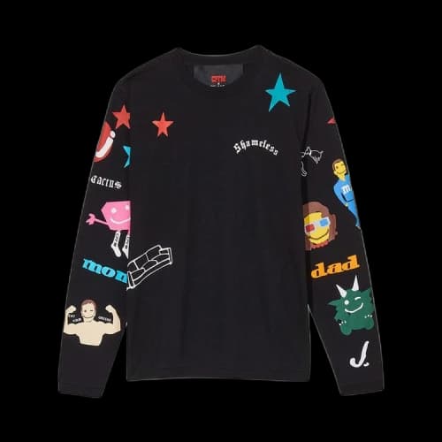 Cactus Plant Flea Market x Marc Jacobs Tattoo Long-Sleeve Tee 'Black'