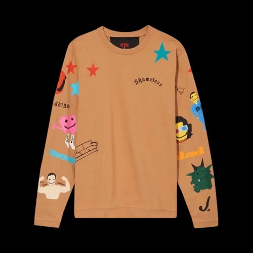 Cactus Plant Flea Market x Marc Jacobs Tattoo Long-Sleeve Tee 'Sand'