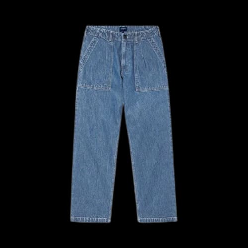 Noah Denim Pleated Fatigue Pants 'Indigo'