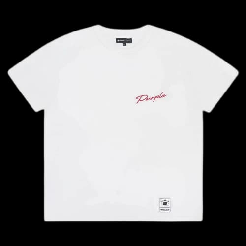 PURPLE BRAND Inside Out Tee 'White'