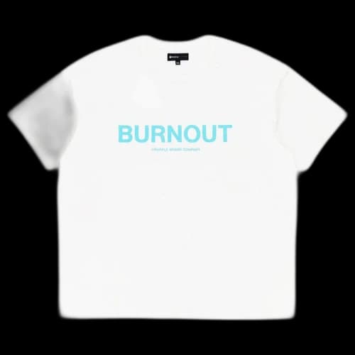 PURPLE BRAND Textured Jersey Inside Out Tee 'White'