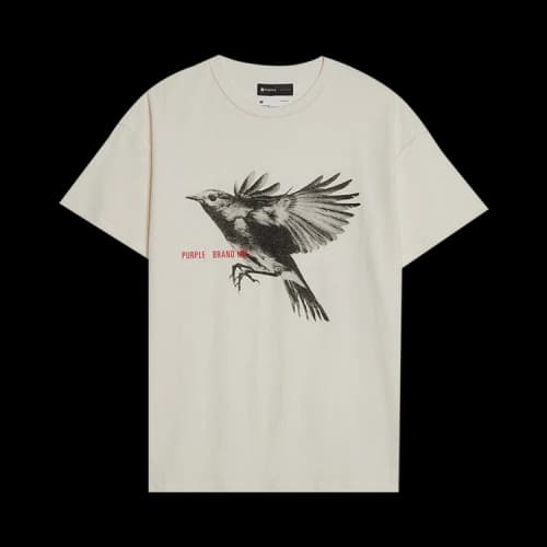 PURPLE BRAND Robin T-Shirt 'Ecru'