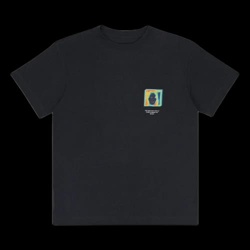 PURPLE BRAND Textured Jersey Short-Sleeve Tee 'Black'