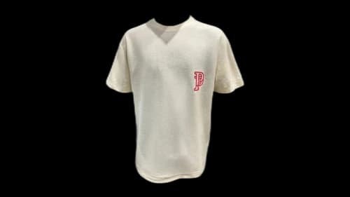 Purple Brand Textured Jersey S/S Tee White