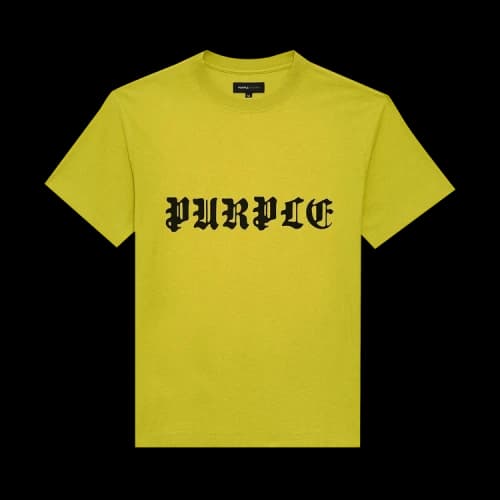PURPLE BRAND Short-Sleeve Tee 'Green'