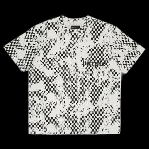 PURPLE BRAND Textured Jersey Short-Sleeve Tee 'White'