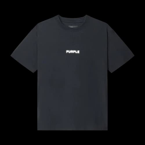 PURPLE BRAND Pixelated Tee 'Black'