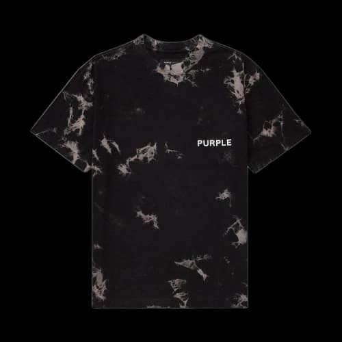 PURPLE BRAND Textured Jersey T-Shirt 'Black'