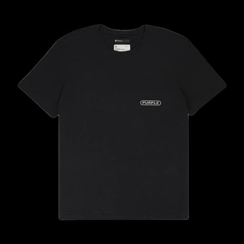 PURPLE BRAND Clean Jersey Short-Sleeve Tee 'Black'