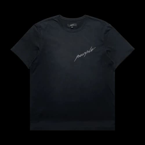PURPLE BRAND Signature Tee 'Black'