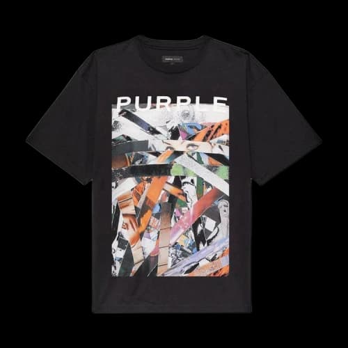 PURPLE BRAND Clean Jersey T-Shirt 'Black'