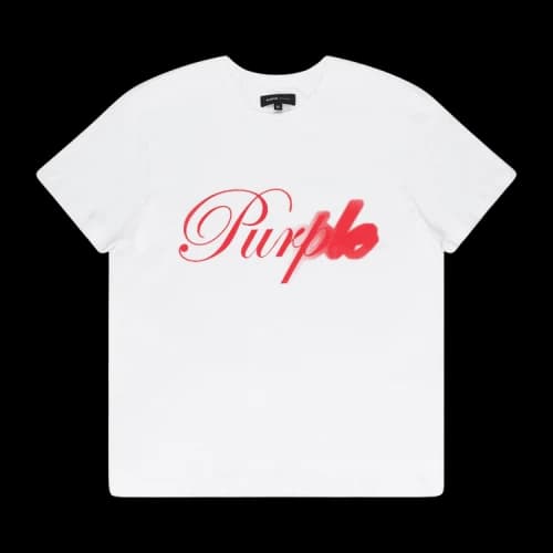 PURPLE BRAND Clean Jersey Short-Sleeve T-Shirt 'White'