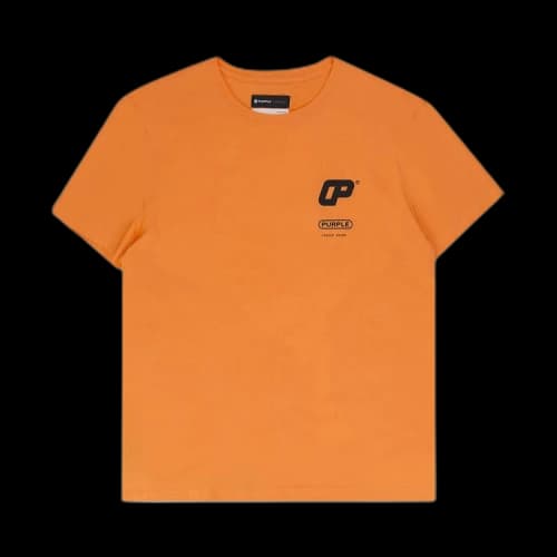 PURPLE BRAND Clean Jersey Short-Sleeve Tee 'Orange'