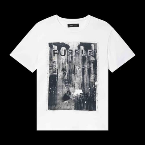 PURPLE BRAND Parking Lot Tee 'White'