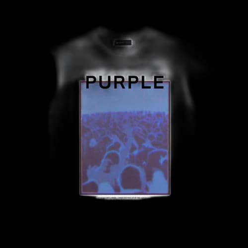 PURPLE BRAND Clean Jersey Short-Sleeve Tee 'White'