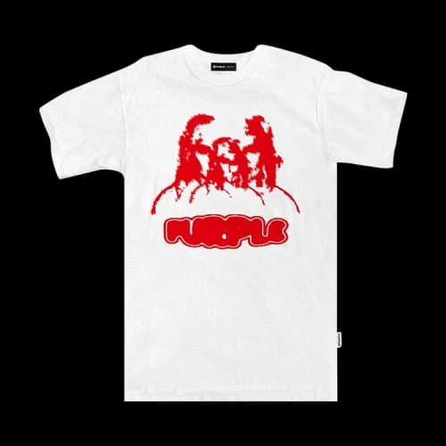 PURPLE BRAND Heavy Jersey Oversized Tee 'White'