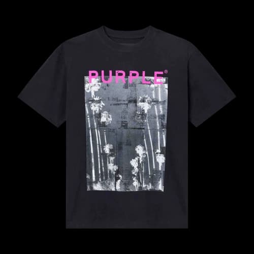 PURPLE BRAND Mirage Tee 'Black'