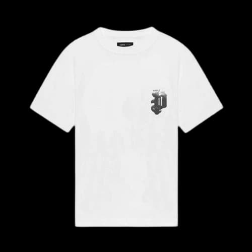 PURPLE BRAND Gothic Halftone T-Shirt 'White'