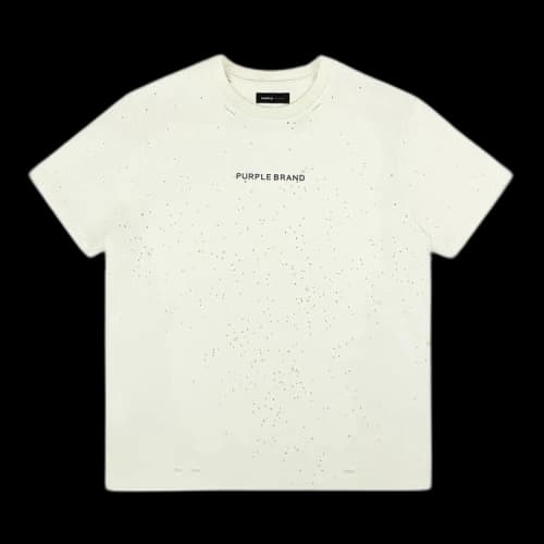PURPLE BRAND HWT Jersey Short-Sleeve Tee 'Ivory'