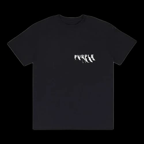 Purple Brand P117-HJBB423 Heavyweight Jersey Tee Black