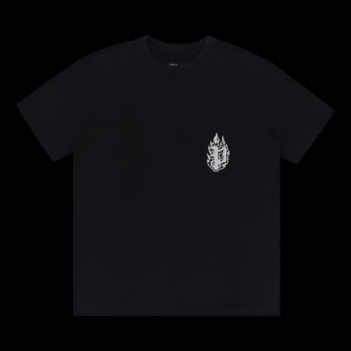 PURPLE BRAND Gothic Flame T-Shirt 'Black'