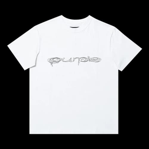 PURPLE BRAND HWT Jersey Short-Sleeve Tee 'White'
