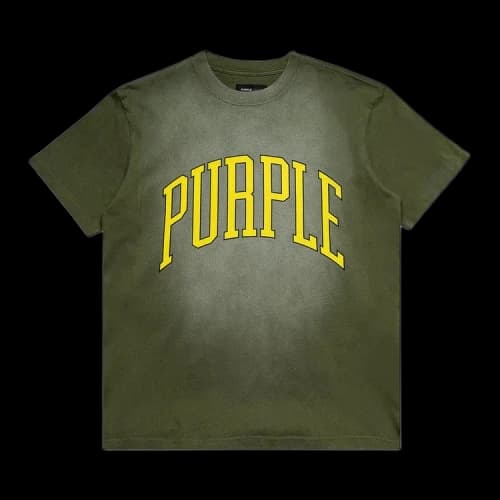 PURPLE BRAND Heavy Jersey Short-Sleeve Tee 'Green'