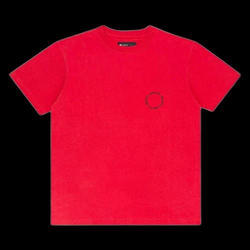 PURPLE BRAND Heavy Jersey Oversized Tee 'Red'