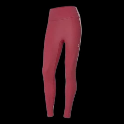 Skechers Letter Print Knit Tight Fitness Leggings 'Burgundy' (Women's)