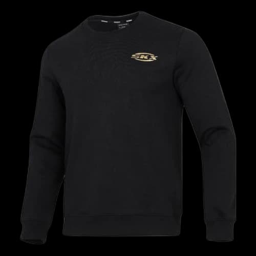Skechers x SKX Logo Printed Crew Sweater 'Black Yellow'