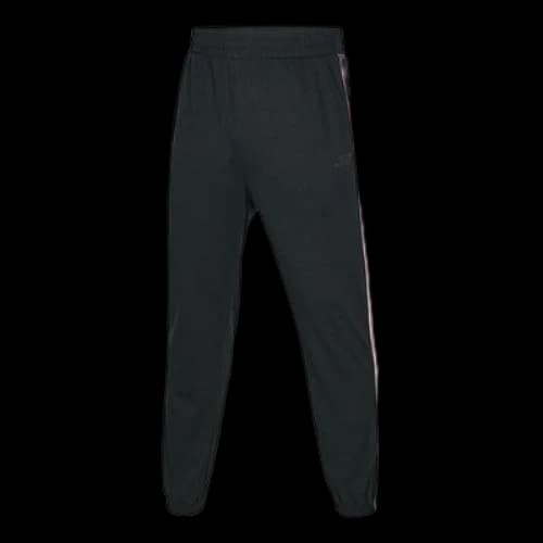 Skechers Side Striped Elastic Waist Tapered Casual Pants 'Black'