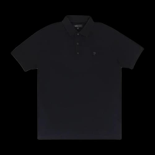 PURPLE BRAND Pique Knit Polo 'Black'